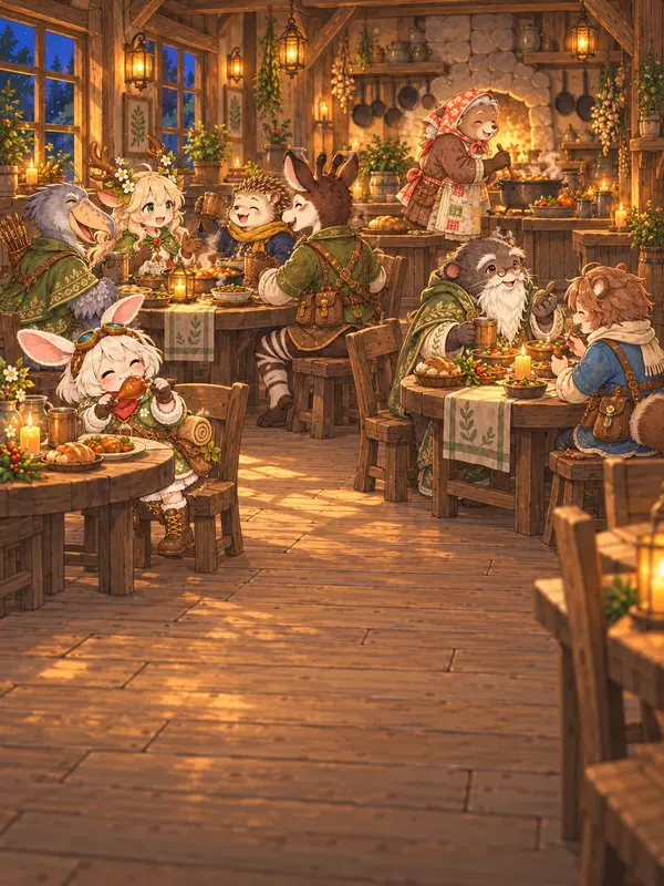 森の食堂の宴